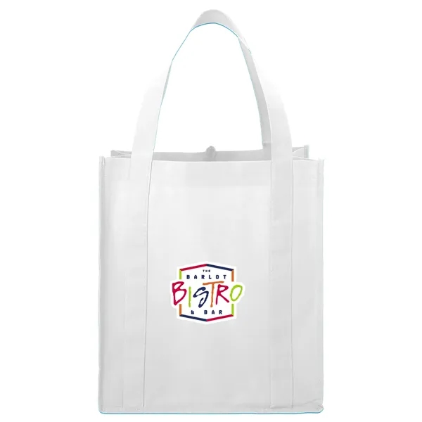 8" x 13" x 12" non-woven grocery tote made from recyclable... from ASI 66887 PCNA / Bullet