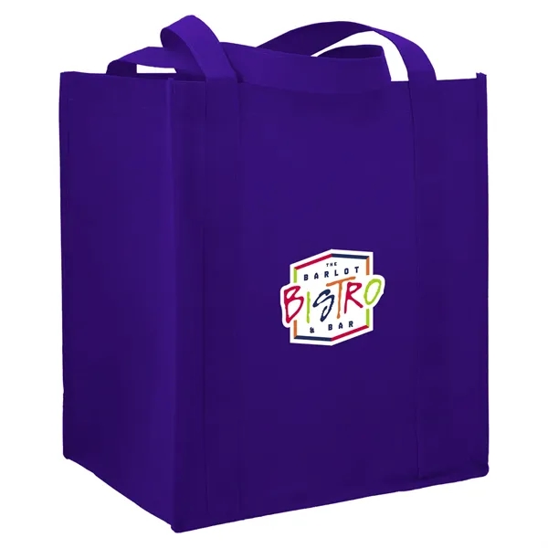 8" x 13" x 12" non-woven grocery tote made from recyclable... from ASI 66887 PCNA / Bullet