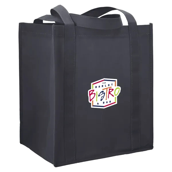 8" x 13" x 12" non-woven grocery tote made from recyclable... from ASI 66887 PCNA / Bullet