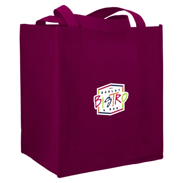8" x 13" x 12" non-woven grocery tote made from recyclable... from ASI 66887 PCNA / Bullet