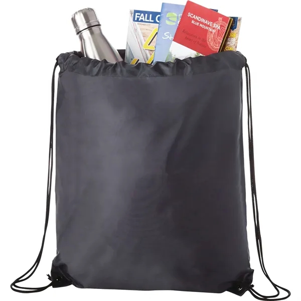 16.5" x 14.25" polyester drawstring bag.... from ASI 66887 PCNA / Bullet