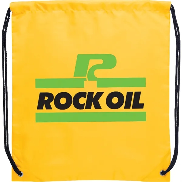 16.5" x 14.25" polyester drawstring bag.... from ASI 66887 PCNA / Bullet
