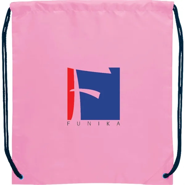 16.5" x 14.25" polyester drawstring bag.... from ASI 66887 PCNA / Bullet