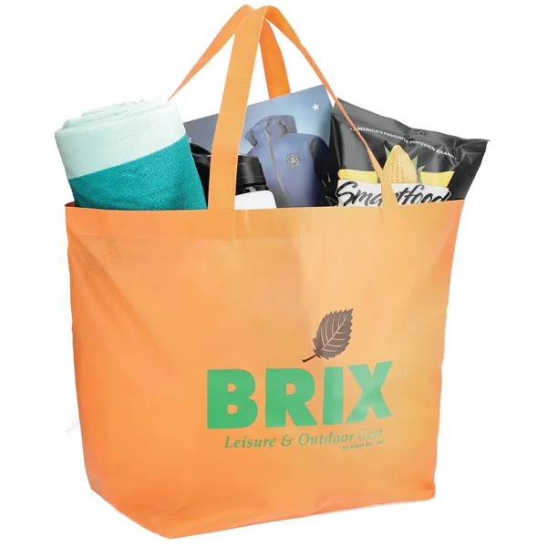 8" x 13" x 19.5" non-woven tote bag with 20" reinforced... from ASI 66887 PCNA / Bullet