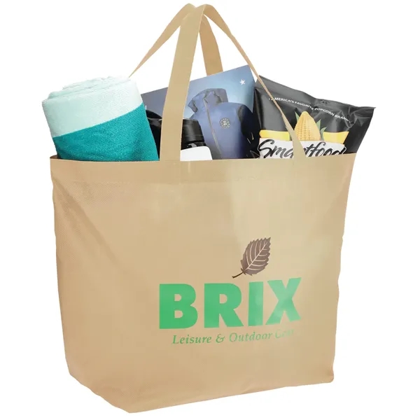 8" x 13" x 19.5" non-woven tote bag with 20" reinforced... from ASI 66887 PCNA / Bullet
