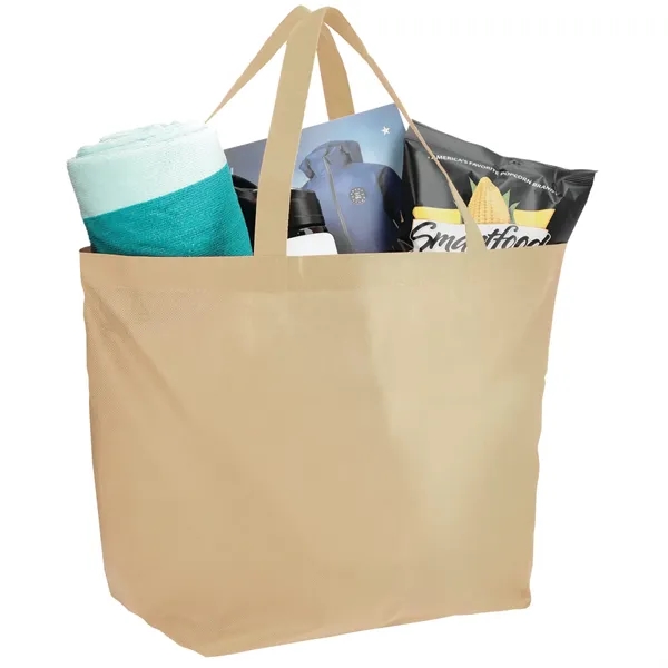 8" x 13" x 19.5" non-woven tote bag with 20" reinforced... from ASI 66887 PCNA / Bullet
