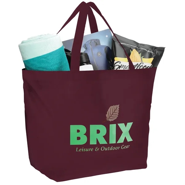 8" x 13" x 19.5" non-woven tote bag with 20" reinforced... from ASI 66887 PCNA / Bullet