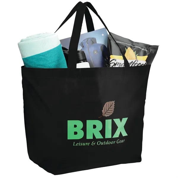 8" x 13" x 19.5" non-woven tote bag with 20" reinforced... from ASI 66887 PCNA / Bullet
