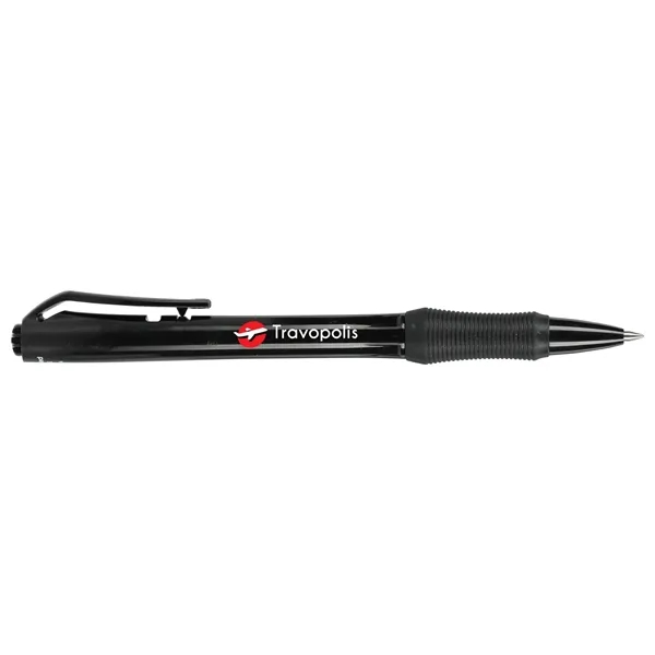 Recycled ABS gel pen with click-action design.... from ASI 66887 PCNA / Bullet