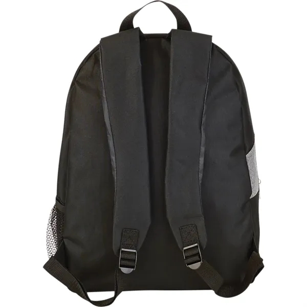 Backpack with large main compartment, zippered front compartment, side mesh pocket... from ASI 66887 PCNA / Bullet