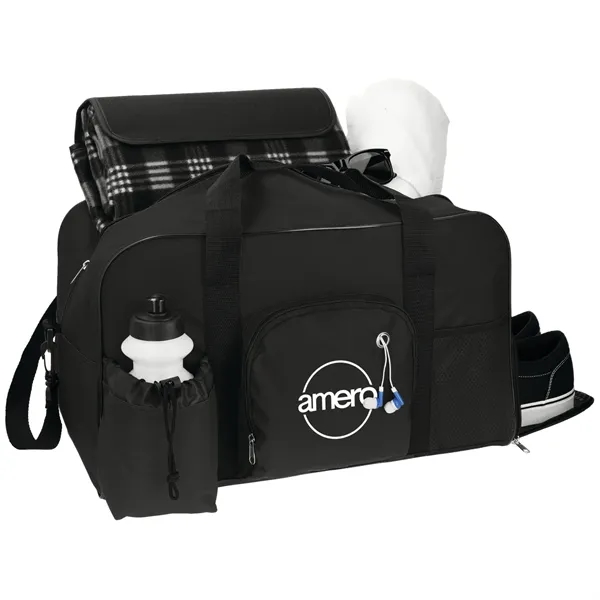 18,5" duffel bag with double reinforced handles and adjustable/detachable shoulder strap.... from ASI 66887 PCNA / Bullet