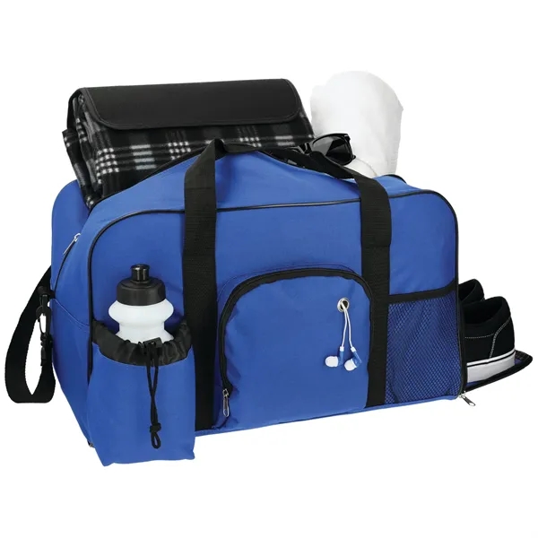 18,5" duffel bag with double reinforced handles and adjustable/detachable shoulder strap.... from ASI 66887 PCNA / Bullet