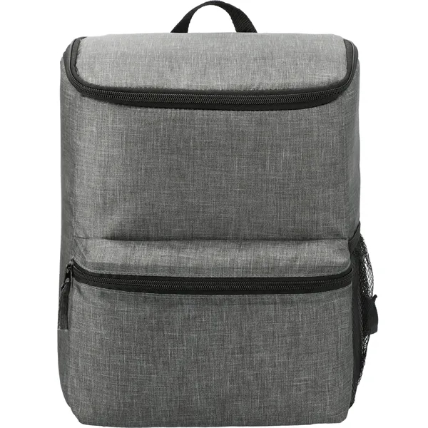 6.25" x 13" x 10" PEVA lined recycled backpack cooler.... from ASI 66887 PCNA / Leeds