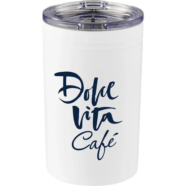 11 oz. double wall vacuum insulated tumbler with press-on lid and... from ASI 66887 PCNA / Bullet