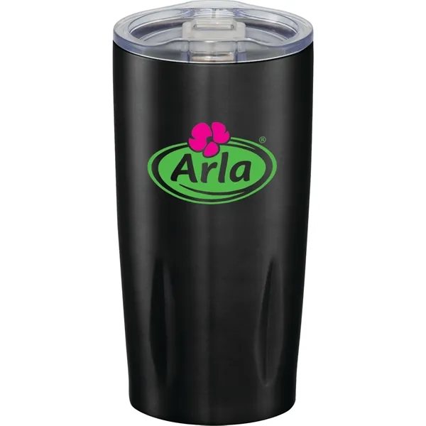 20 oz. double wall vacuum insulated tumbler with press-on lid with... from ASI 66887 PCNA / Bullet
