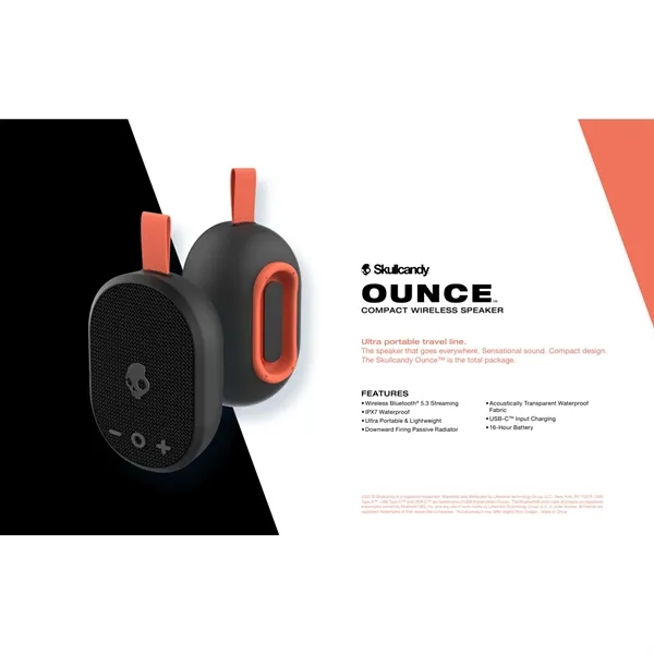 2" x 4.4" x 3.2" wireless speaker... from ASI 66887 PCNA / Leeds