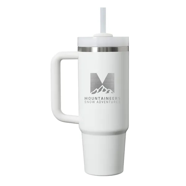 30 oz. vacuum insulated stainless steel tumbler with 3 position lid.... from ASI 66887 PCNA / Leeds