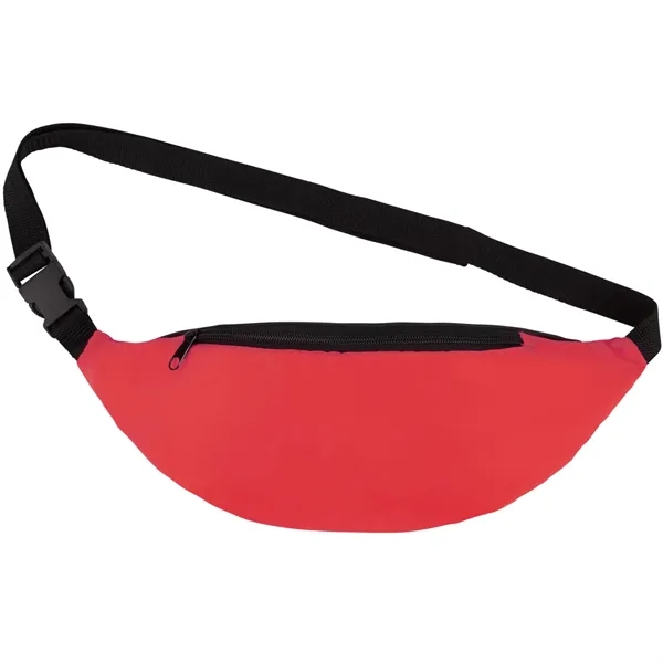 Fanny pack with zippered main compartment and adjustable waist strap and... from ASI 66887 PCNA / Bullet
