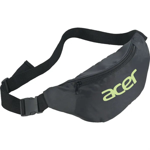 Fanny pack with zippered main compartment and adjustable waist strap and... from ASI 66887 PCNA / Bullet