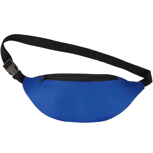 Fanny pack with zippered main compartment and adjustable waist strap and... from ASI 66887 PCNA / Bullet