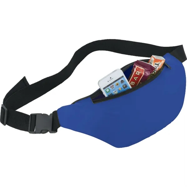 Fanny pack with zippered main compartment and adjustable waist strap and... from ASI 66887 PCNA / Bullet