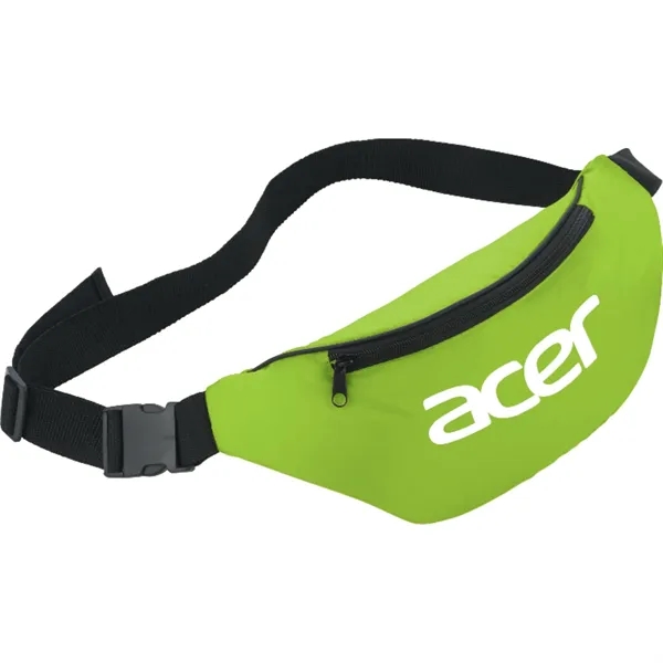 Fanny pack with zippered main compartment and adjustable waist strap and... from ASI 66887 PCNA / Bullet
