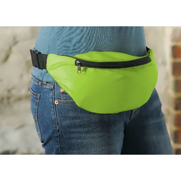 Fanny pack with zippered main compartment and adjustable waist strap and... from ASI 66887 PCNA / Bullet