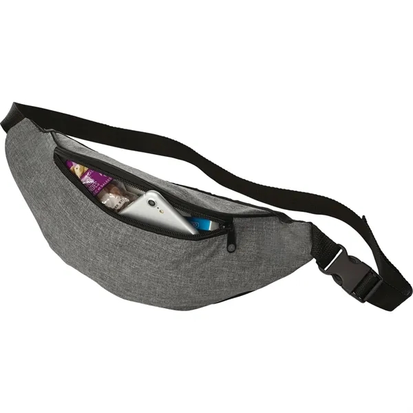 Fanny pack with zippered main compartment and adjustable waist strap and... from ASI 66887 PCNA / Bullet