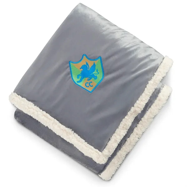72" x 60" oversized Sherpa blanket.... from ASI 66887 PCNA / Leeds