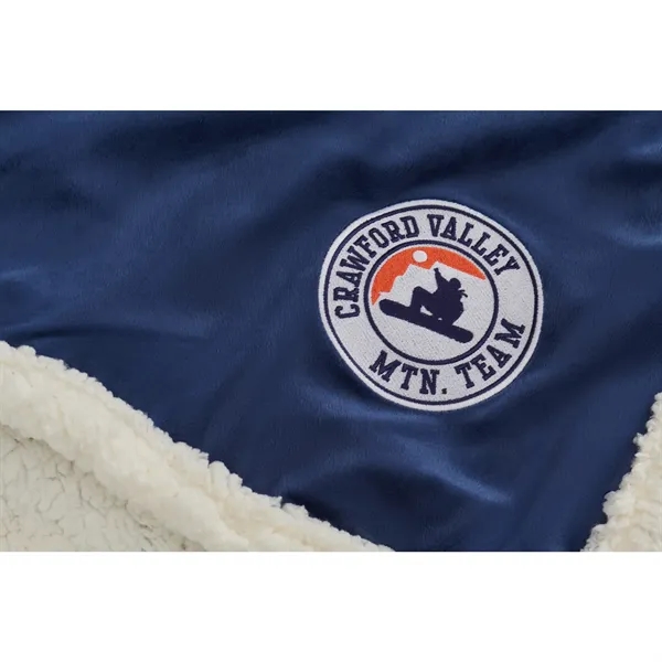 72" x 60" oversized Sherpa blanket.... from ASI 66887 PCNA / Leeds