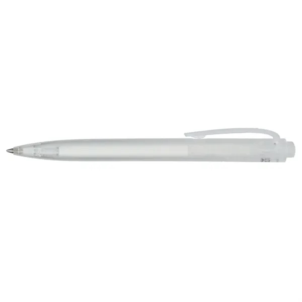 Blue gel ink pen made with recycled ocean plastic.... from ASI 66887 PCNA / Bullet