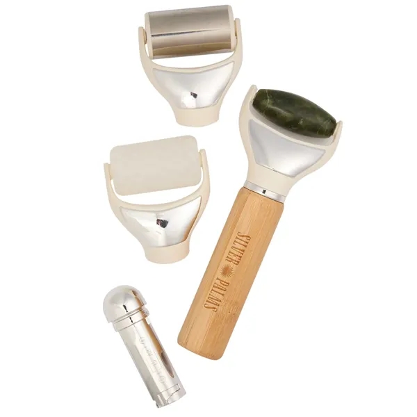 Wellable™ FSC® Bamboo 3-in-1 Face Body & Roller Se... from ASI 66887 PCNA / Leeds