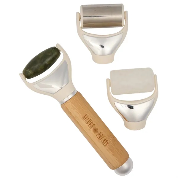 Wellable™ FSC® Bamboo 3-in-1 Face Body & Roller Se... from ASI 66887 PCNA / Leeds
