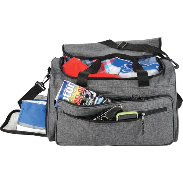 11" x 11" x 18.25" duffel bag with detachable, adjustable shoulder... from ASI 66887 PCNA / Leeds