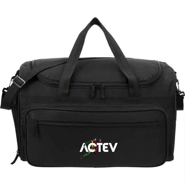 11" x 11" x 18.25" duffel bag with detachable, adjustable shoulder... from ASI 66887 PCNA / Leeds