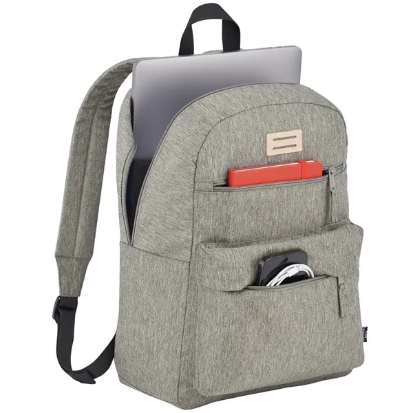 Recycled PET backpack with 15" laptop sleeve.... from ASI 66887 PCNA / Bullet