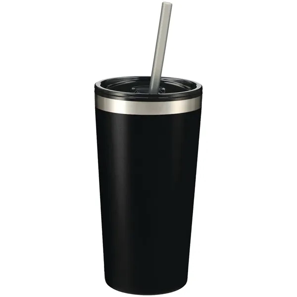 16 oz. stainless steel tumbler with double wall construction, fine-grit coating,... from ASI 66887 PCNA / Bullet