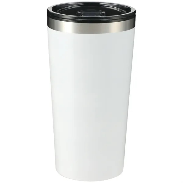 16 oz. stainless steel tumbler with double wall construction, fine-grit coating,... from ASI 66887 PCNA / Bullet