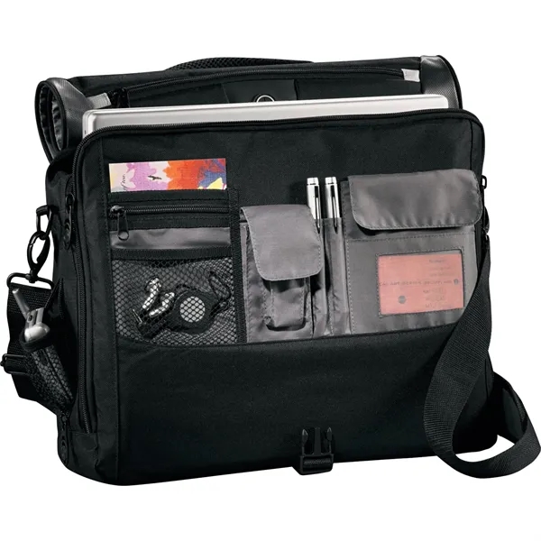Messenger back with 15" laptop sleeve.... from ASI 66887 PCNA / Leeds