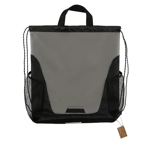 17.7" x 13.7" drawstring bag made from recycled 600D polyester.... from ASI 66887 PCNA / Leeds