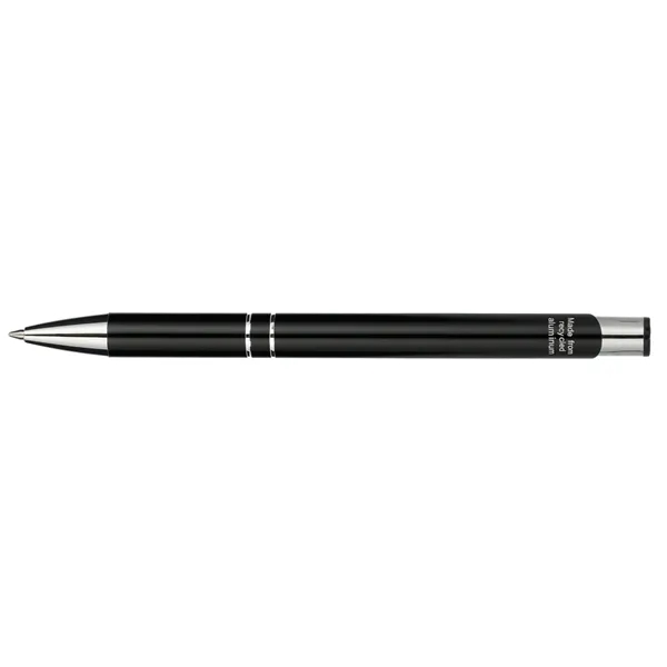 Ballpoint pen with black gel ink, chrome accents and a recycled... from ASI 66887 PCNA / Leeds