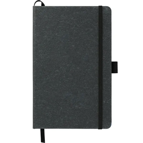5.5" x 8.5" recycled leather-bound journal with 80 sheets of lined... from ASI 66887 PCNA / Leeds