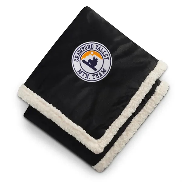 50" x 60" Sherpa blanket with vintage branding.... from ASI 66887 PCNA / Leeds