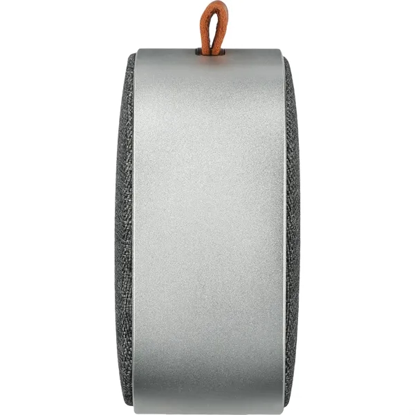 Waterproof Bluetooth speaker made with metal and fabric.... from ASI 66887 PCNA / Leed’s