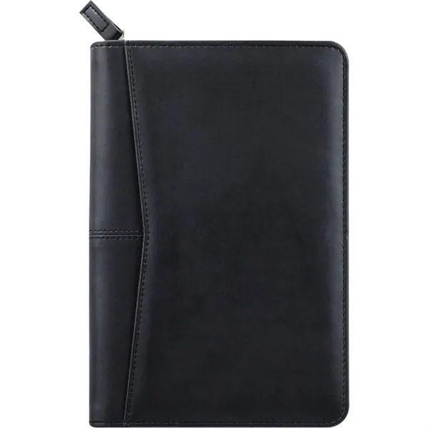 Zippered padfolio with business card holders, USB flash drive holders, ID... from ASI 66887 PCNA / Leeds