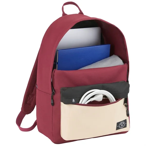 6" x 17.75" x 12.25" backpack with laptop sleeve... from ASI 66887 PCNA / Leeds