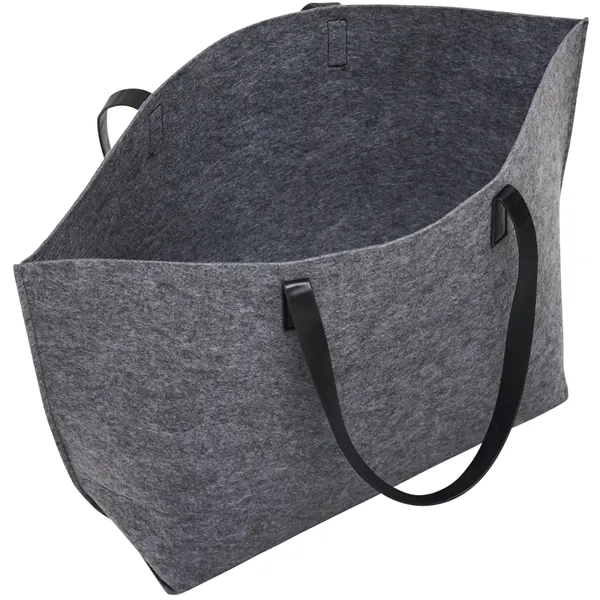 7" x 23" x 14" recycled felt shoulder tote bag.... from ASI 66887 PCNA / Bullet