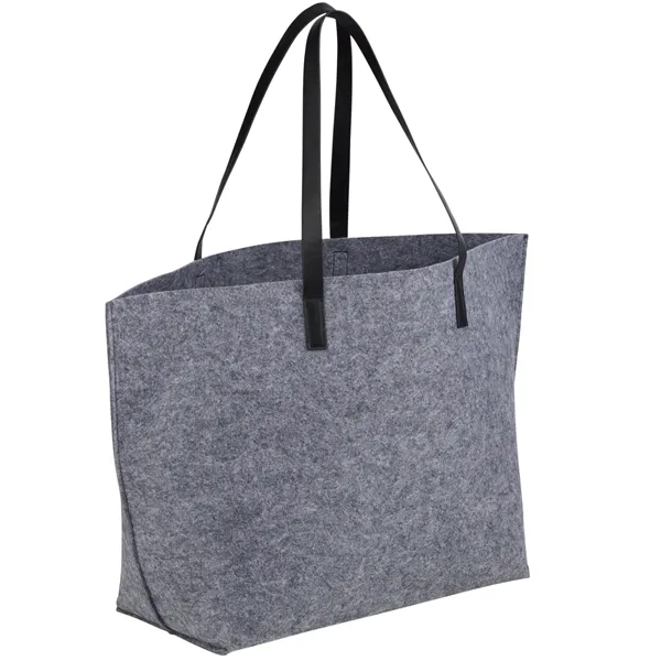 7" x 23" x 14" recycled felt shoulder tote bag.... from ASI 66887 PCNA / Bullet