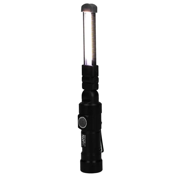 0.98" x 3.7" x 0.98" work flashlight with 5 light modes... from ASI 66887 PCNA / Bullet