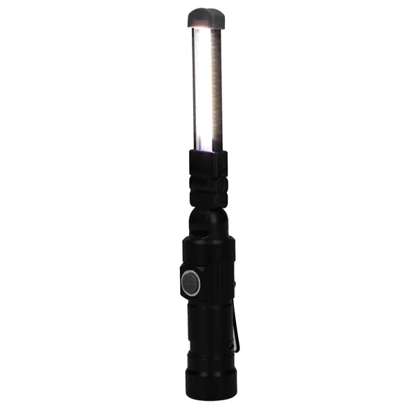 0.98" x 3.7" x 0.98" work flashlight with 5 light modes... from ASI 66887 PCNA / Bullet